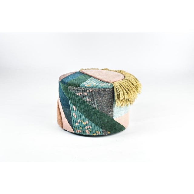 Not Yet Made - Made To Order Poufs by Lyk Carpet, Set of 3 For Sale - Image 5 of 14