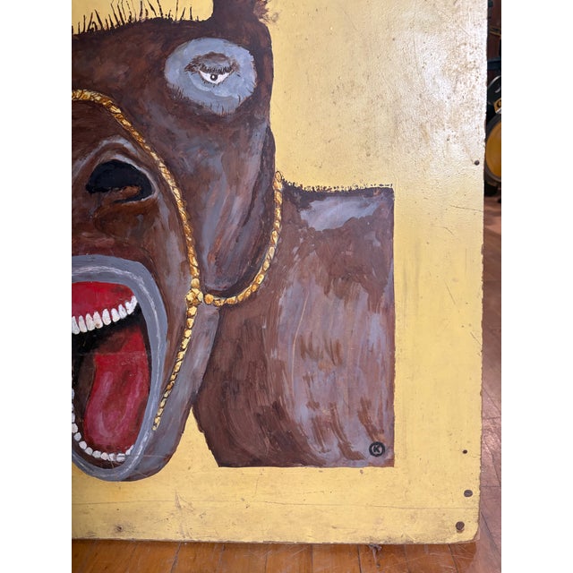Mid 20th Century Vintage Carnival Photo Op Board For Sale - Image 5 of 12