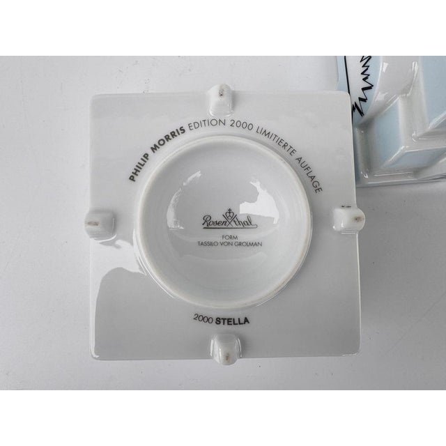 2000 - 2009 Limited Edition Ashtray with Lid by Stella / Tasso for Philip Morris Rosenthal, 2000s, Set of 2 For Sale - Image 5 of 9