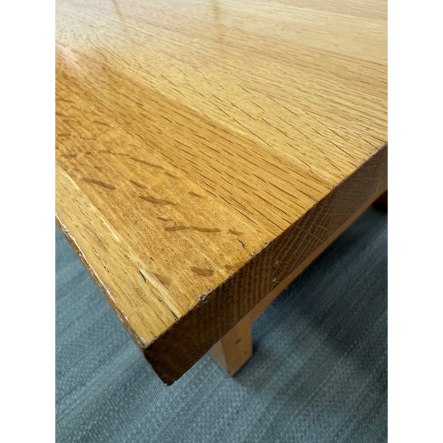 Michael's Furniture Company Mission Style Oak Coffee Table For Sale - Image 16 of 16