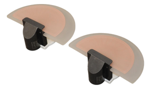 Pink Diva Wall Lights from Arteluce, Italy, 1980s, Set of 2