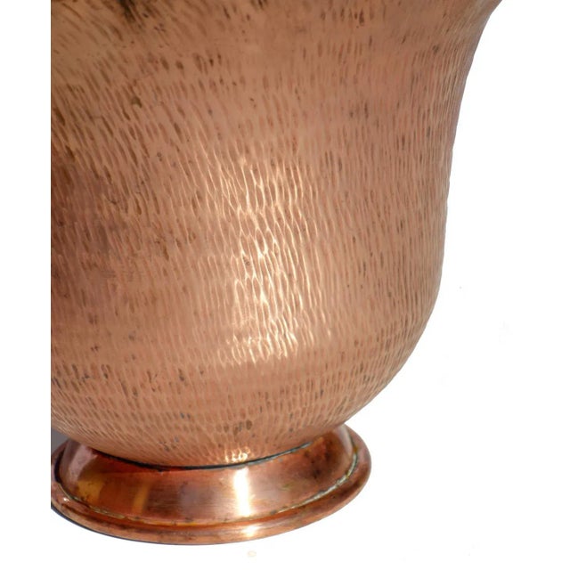 Gio Ponti Italian Art Deco Copper Vase by Gio Ponti for Nino Ferrari, 1930s For Sale - Image 4 of 8