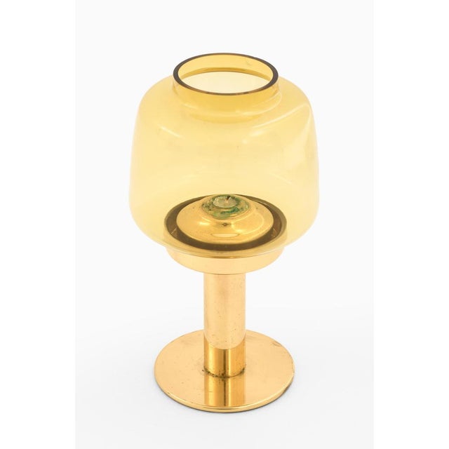 Candlesticks Model L-184 attributed to Hans-Agne Jakobsson, 1950s, Set of 2 For Sale - Image 4 of 5