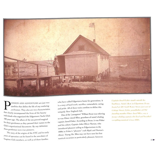 Traditional "As We Were: Edgartown Yacht Club 1905-2005" Brown, George E. III For Sale - Image 3 of 9