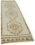 Textile Beige Bohemian Runner Rug For Sale - Image 7 of 7