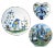 Collection of French Quimper & Dutch Delft Style Pottery, Set of 3 For Sale In Tulsa - Image 6 of 6