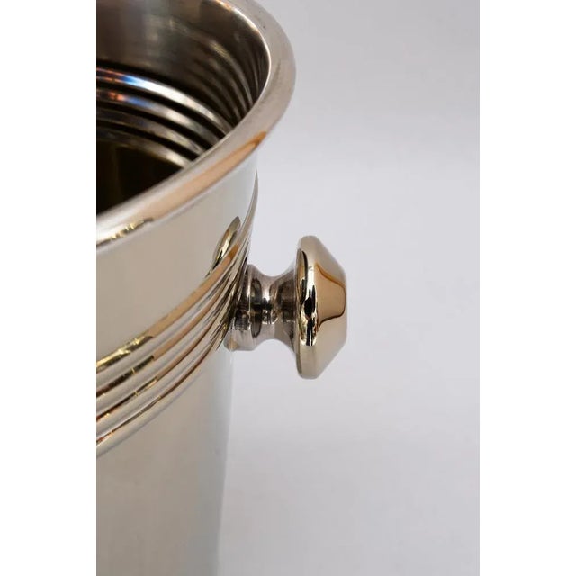 Round Alpaca Champagne Bucket from Berndorf, 1920s For Sale - Image 4 of 7