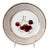 Early 19th Century French Empire Old Paris Porcelain Edouard Honore Hand Painted Botanical Cherry Plate For Sale