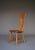 Brown Brutalist Oak Dining Chairs from De Puydt, 1970s, Set of 4 For Sale - Image 8 of 17