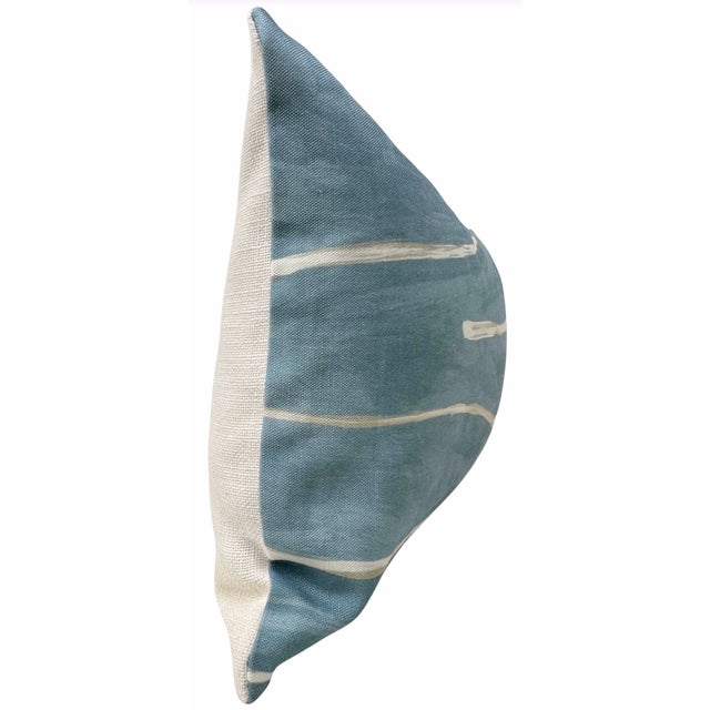 ⭐️ Ships Within 2 Days On the Front: Graffito Linen Fabric On the Back: Ivory Linen Fabric 100% Linen Fabric All pillow...