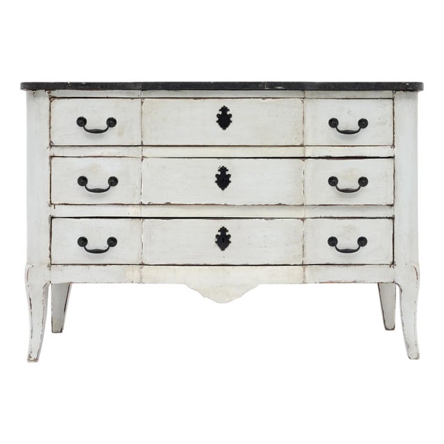 Period Painted French Antique Chest For Sale