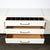 This mid-century modernist sideboard, designed by Tommi Parzinger and crafted in the United States, circa 1950, is a...