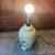 Ceramic Vintage Floral Ceramic Table Lamp With Crackle Glaze For Sale - Image 7 of 13