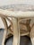 Mid-Century Modern 1970s Rattan Woven-Top Footstool For Sale - Image 3 of 4