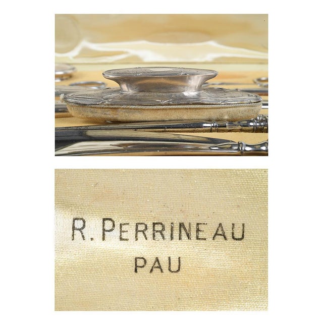 Antique Silver Toiletry Set For Sale - Image 5 of 7