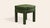 Zucchini Velvet Piero Ottoman by Ceraudo For Sale - Image 4 of 8