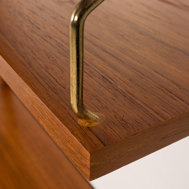 Vintage Teak Wall Unit with Desk by Poul Cadovius for Cado, 1960s For Sale - Image 17 of 18