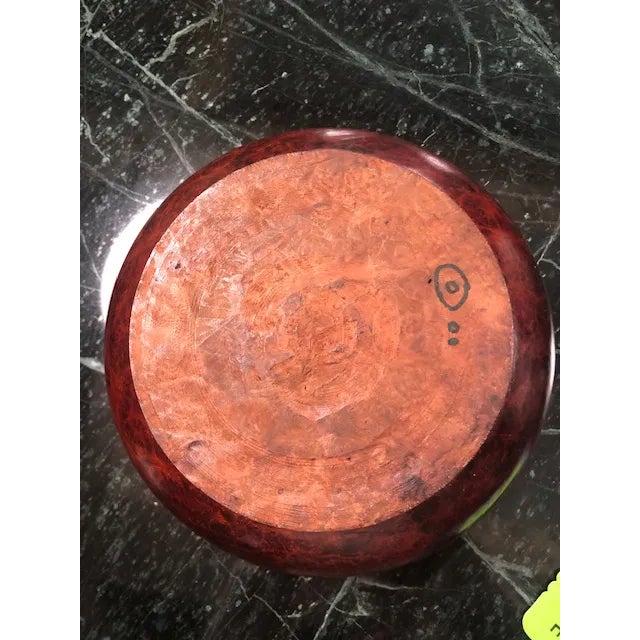 Antique Chinese wood box with rich burled pattern and color. Purchased at a high-end antique store in Beijing in 2000....