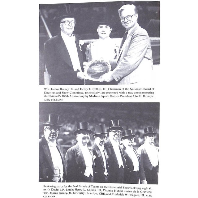 1980s "The National Horse Show: A Centennial History 1883-1983" 1985 Sprague, Kurth For Sale - Image 5 of 12