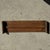 1980s Small Indonesian Teak Bench, 1980s For Sale - Image 5 of 10