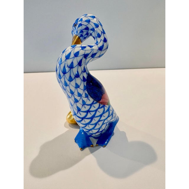 Late 20th Century Late 20th Century Herend Goose With Golden Egg For Sale - Image 5 of 9