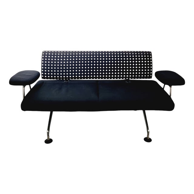 Vintage Italian Two-Seater Sofa by Antonio Citterio for Vitra, 1980s For Sale