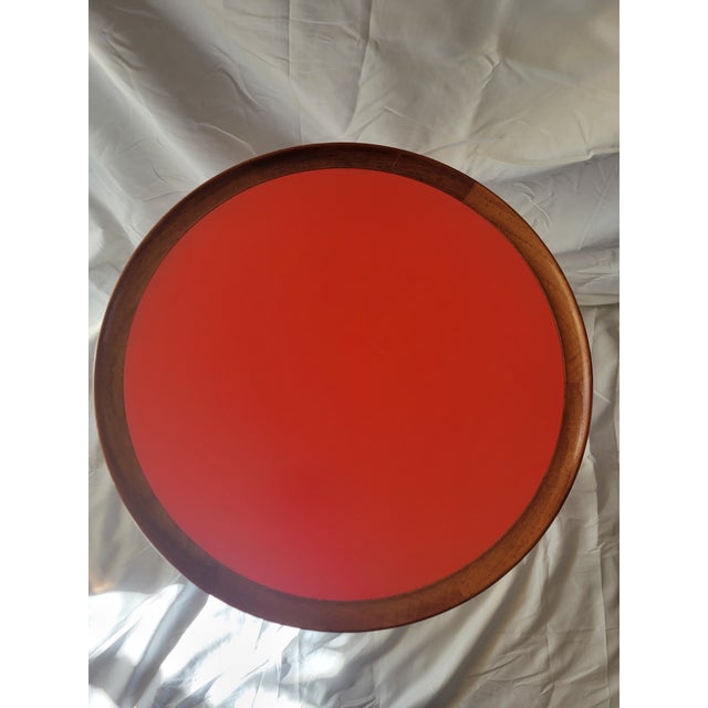 1960s Danish Modern Hans C Andersen Teak Side Table For Sale - Image 6 of 12