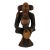 Hand-Carved Wooden African Monkey Sculpture For Sale