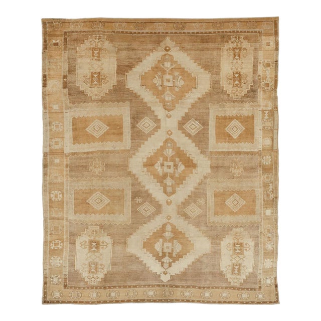 Galerie Shabab Collection Mid-20th Century Turkish Anatolian Room Size Carpet For Sale