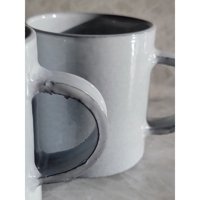 Sculpture Materials Il Buco Vita Nyc Italian Assisi Mugs - Set of 2 For Sale - Image 7 of 7