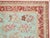 Late 20th Century Rare Finely Woven Persian Silk Qum, Handmade Oriental Rug, Sky Blue and Red For Sale - Image 15 of 17