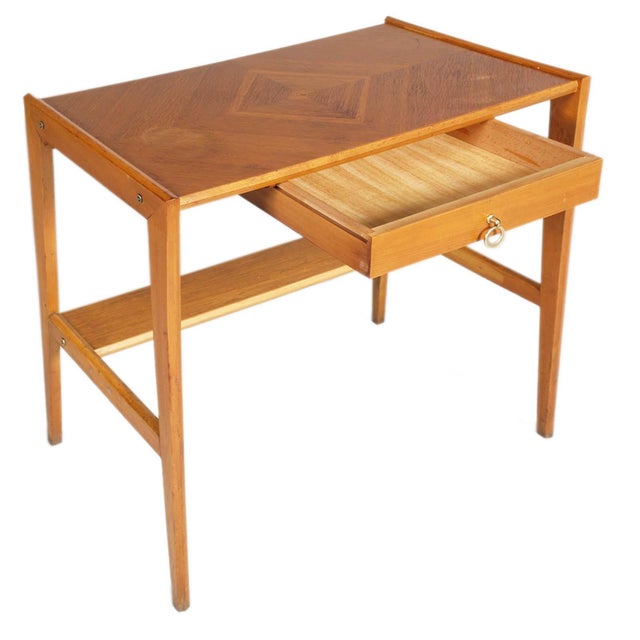 Mid-Century Modern Vanity Table or Desk from La Permanente Mobili Cantù, 1940s For Sale - Image 3 of 10