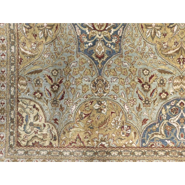 Hand Knotted Indian Rug - 8'x 10'6" For Sale - Image 4 of 18