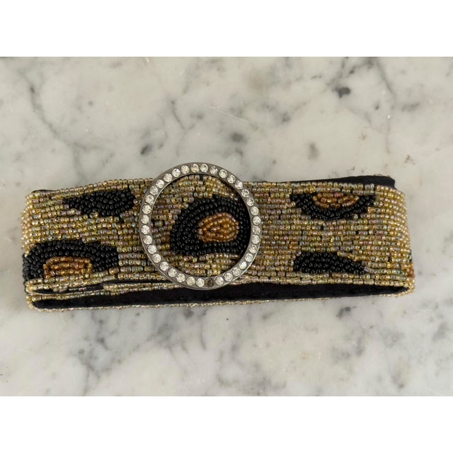 Vintage Beaded Belt For Sale - Image 6 of 11