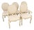 French Provincial Carved Wooden Twisted Rope Dining Chairs by Andre Originals - Set of 5 For Sale