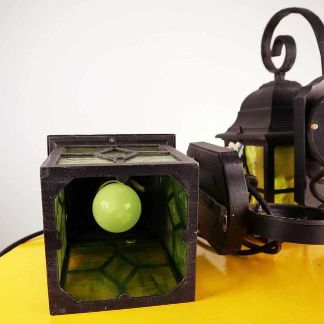 Lanterns in Metal, Set of 2 For Sale - Image 12 of 13