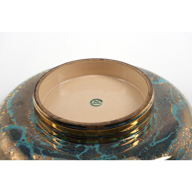 Art Deco Fruit Bowl by Mazeaud & Faver for Ateliers De Sèvres, 1930 For Sale - Image 6 of 7