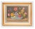 Mid Century 20th C American Oil on Canvas Board Painting Signed Flowers in a Vase Still Life Floral Gilt Wood Frame For Sale - Image 9 of 12