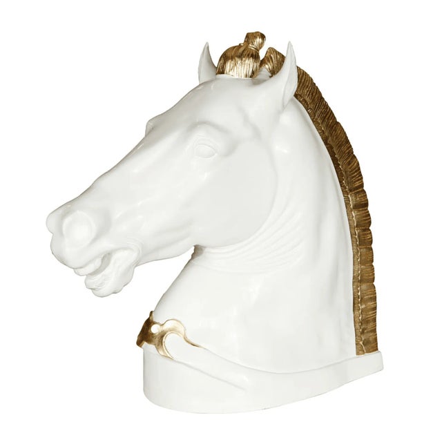 White Gorgeous Horse Head For Sale - Image 8 of 8