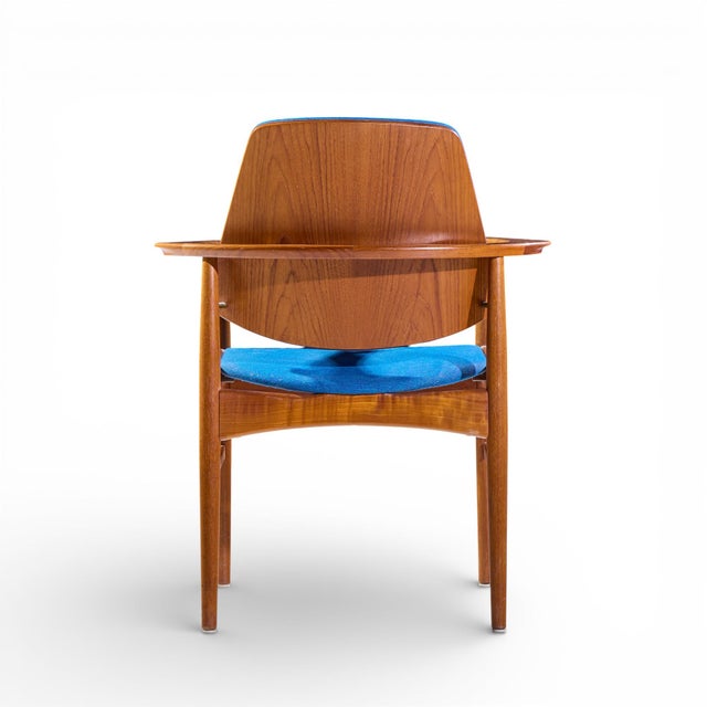 Arne Vodder for Bovirke Mid Century Danish Teak Dining Chairs - Set of 6 For Sale - Image 10 of 14