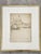 Antique framed etching of the Basilica di Santa Maria Della Salute in Venice, Italy by American Andre Smith (1880-1959)....