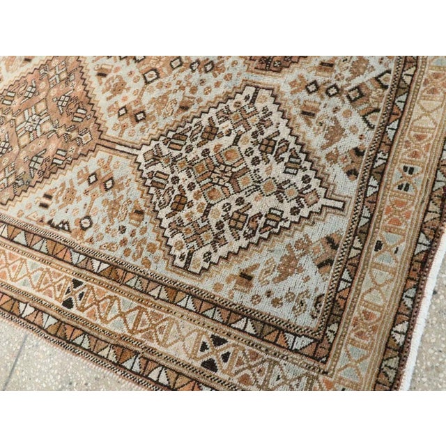 Galerie Shabab Collection Early 20th Century Persian Afshar Accent Rug For Sale In New York - Image 6 of 7