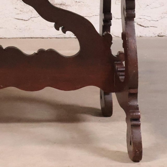 19th Century 19th Century French Walnut Desk For Sale - Image 5 of 6