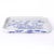 Blue and White Porcelain Tray For Sale - Image 4 of 6