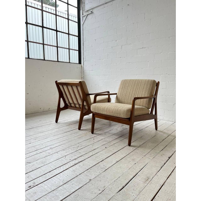 Model 6 Easy Chairs by Arne Vodder for Vamo, Set of 2 For Sale - Image 12 of 12
