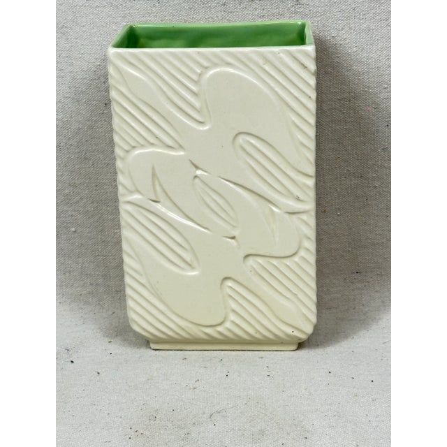 Vintage Red Wing Vase For Sale - Image 11 of 11