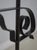 Vintage Colonial Style Iron & Hobnail Glass Tripod Floor Lamp For Sale - Image 9 of 11