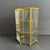 Vintage Brass & Glass Display Shelf Petite Footed Curio Display Cabinet A cute little shelf, great to display your...