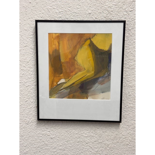 Artist Signed "Roots" Acrylic Painting Framed, Circa 2003 For Sale - Image 11 of 12