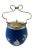 Late 19th Century Late 19th Century Wedgwood Jasperware Cobalt and White Ice Bucket With Lid For Sale - Image 5 of 12